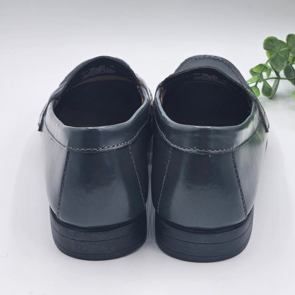 Eastland Loafer Leather Comfort Slip On Dress Shoes Womens 10N Classic II Gray - Picture 6 of 9